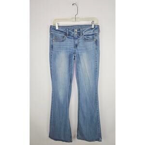 American Eagle Artist Stretch Jeans Women’s Size 6 Bootcut Light Wash Low Rise